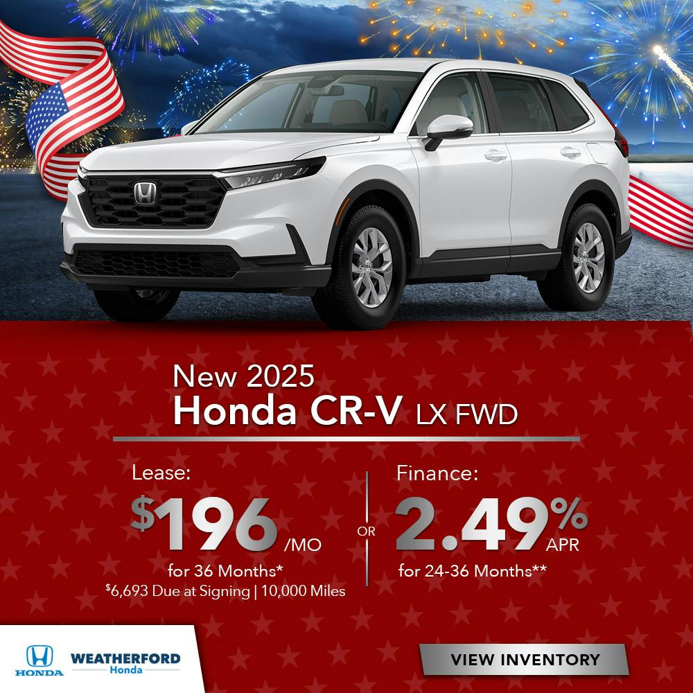 New 2025 Honda CR-V LX FWD