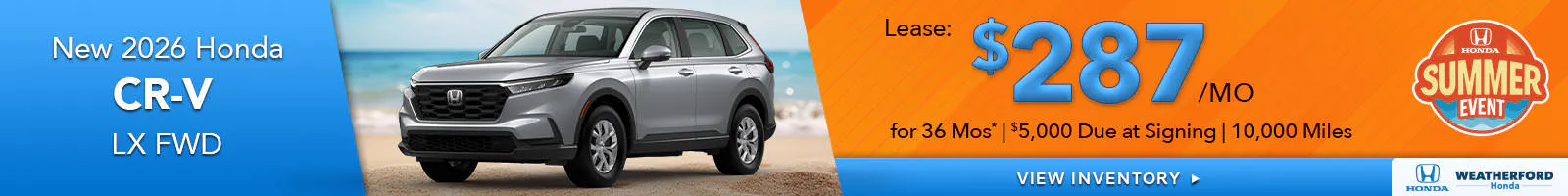 New 2026 Honda CR-V LX FWD