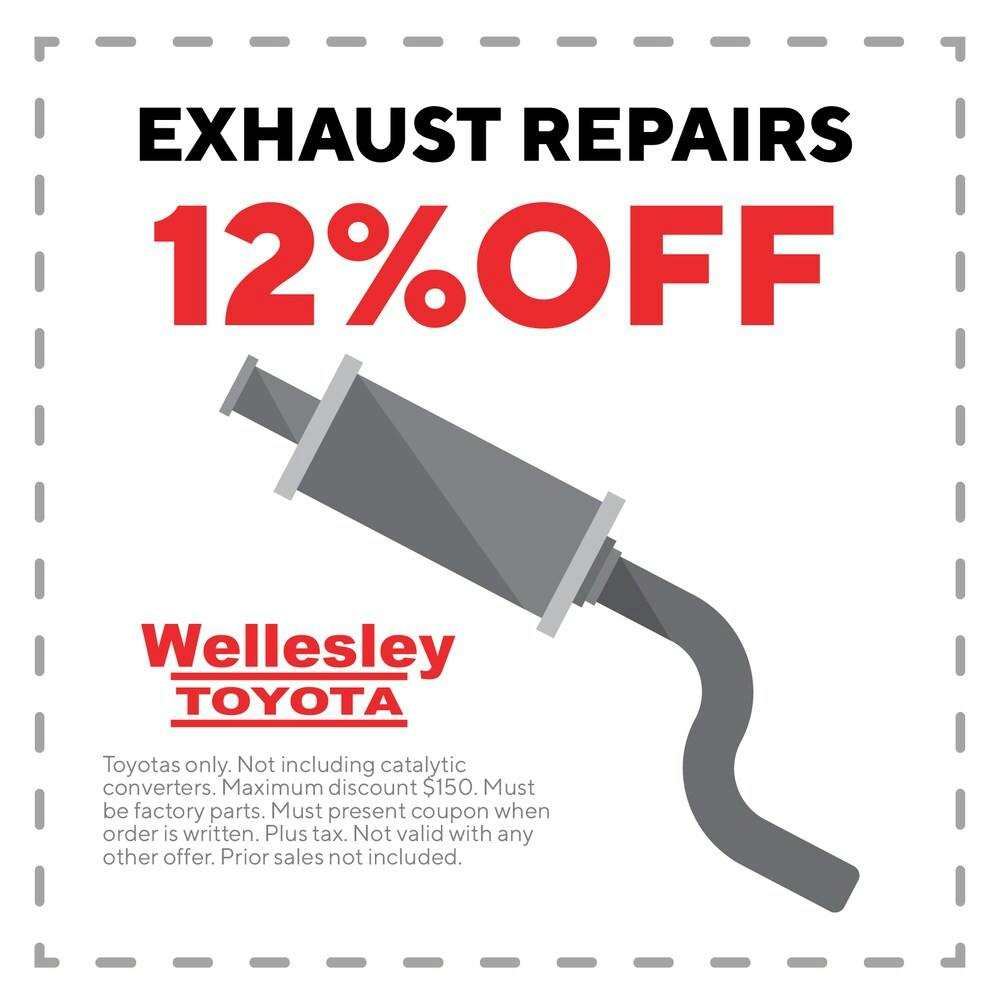 Exhaust Repairs | Wellesley Toyota