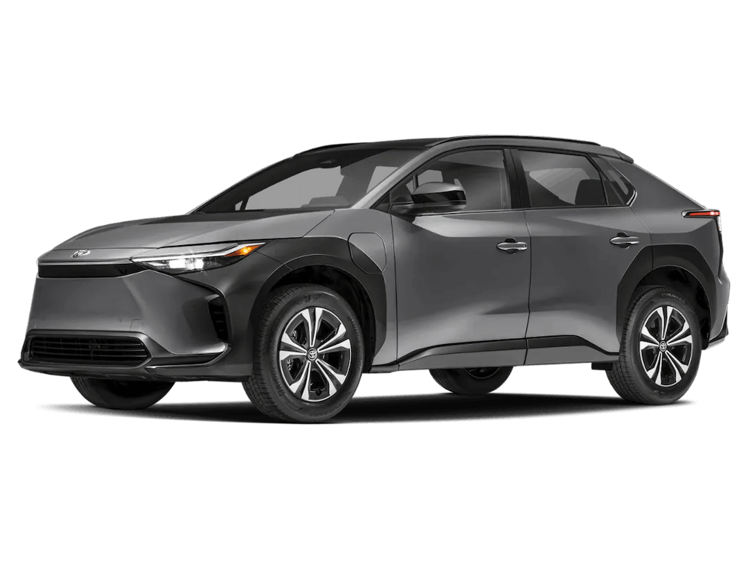 toyota car bZ4X gray electric