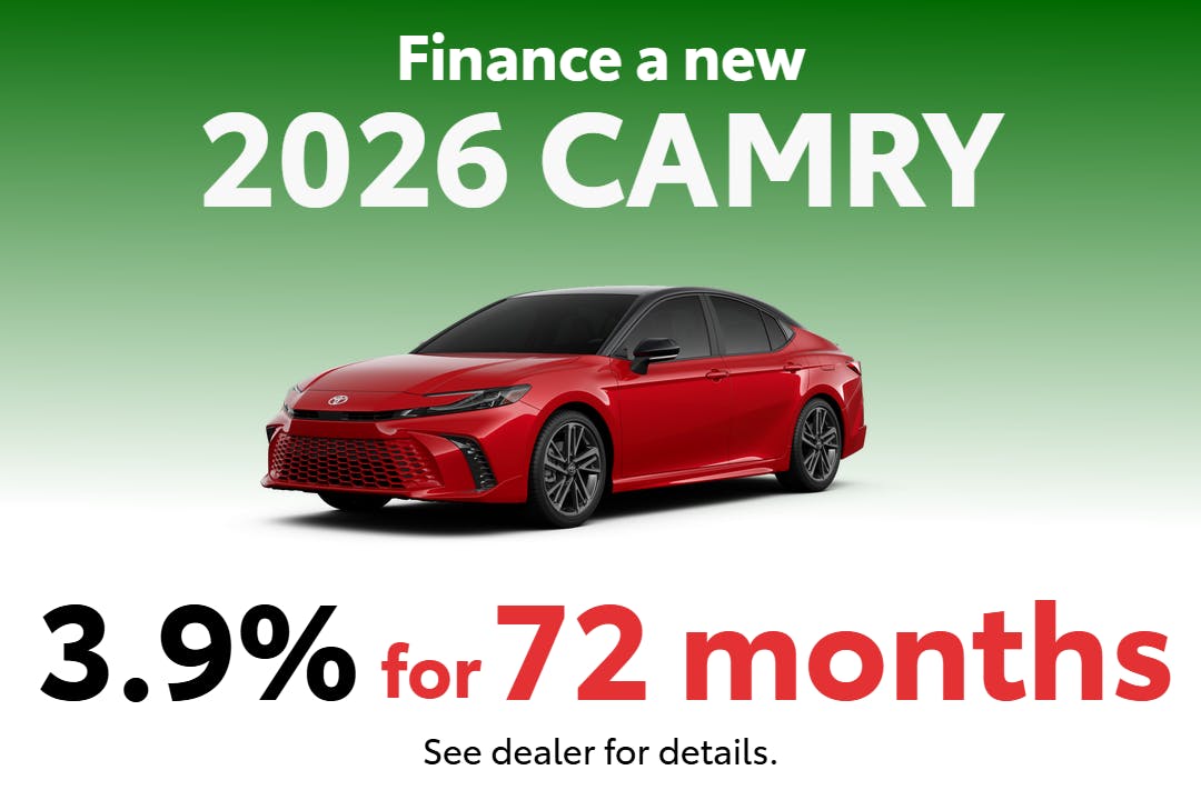 Camry Finance Special | Wellesley Toyota