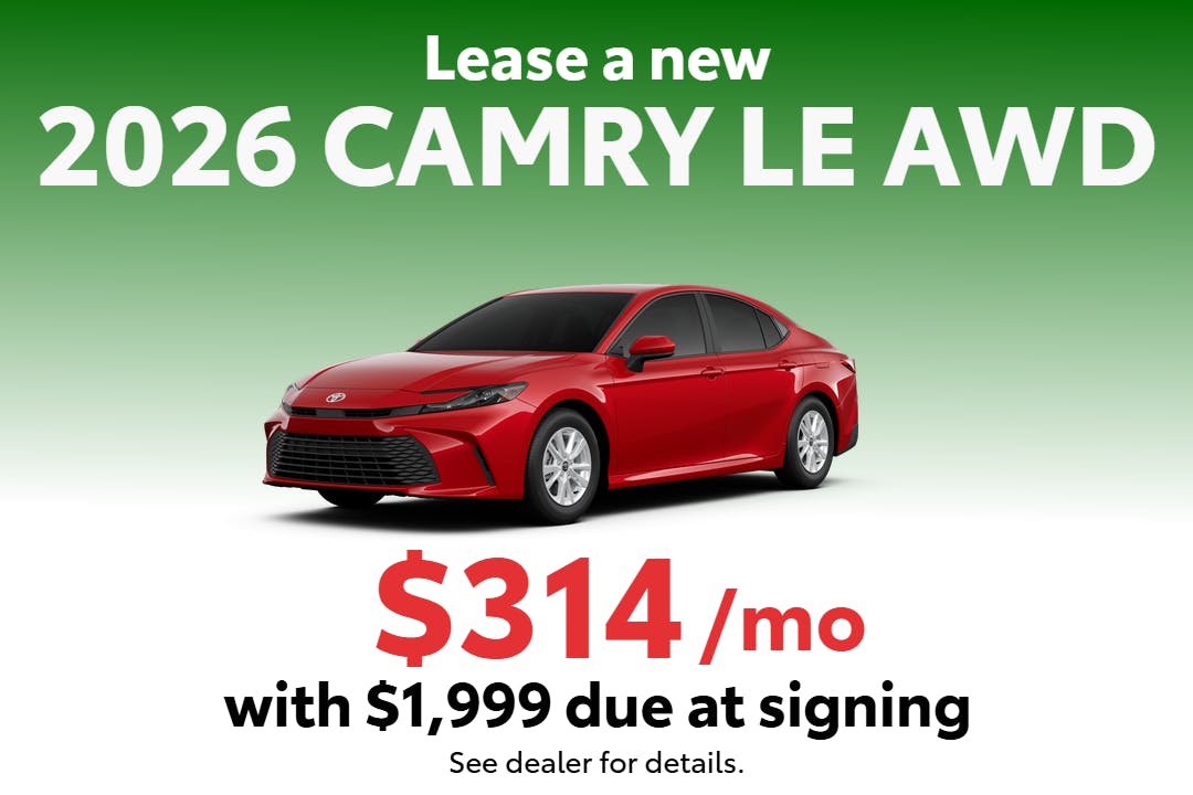 Camry LE Lease | Wellesley Toyota