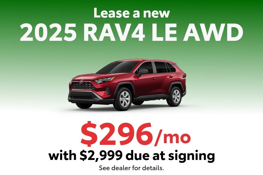 Rav4 LE Lease | Wellesley Toyota