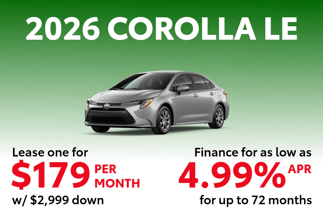 2026 COROLLA LE | Wellesley Toyota