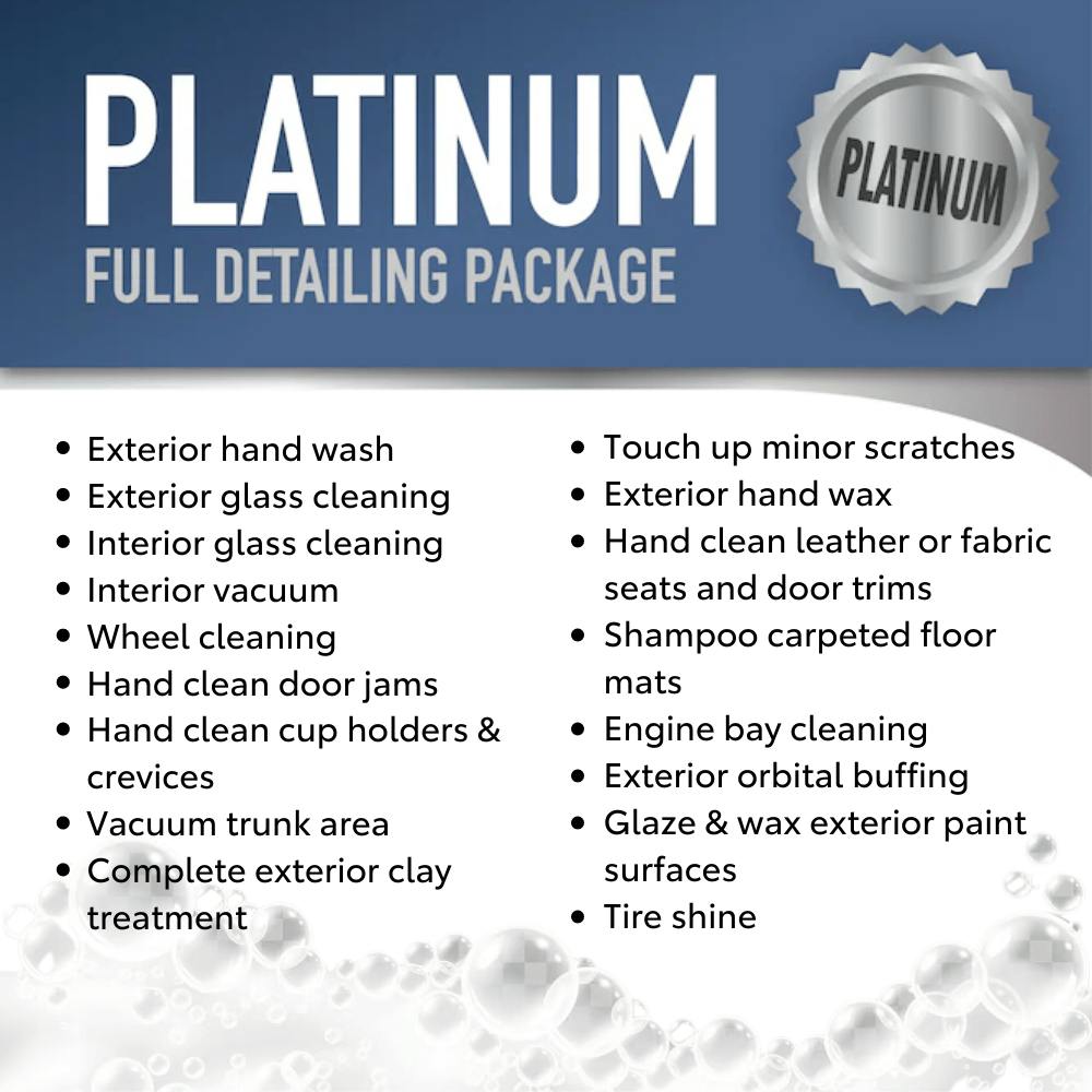 7-Platinum Full Detailing Package | Wellesley Toyota
