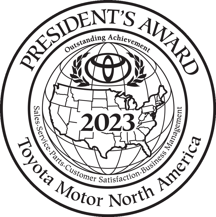2023 Toyota President's Award Logo