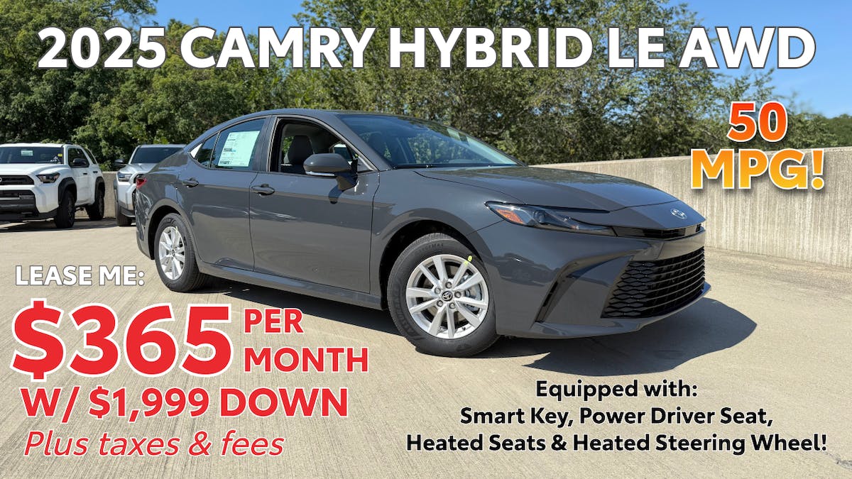 2025 CAMRY HYBRID LE AWD | Wellesley Toyota