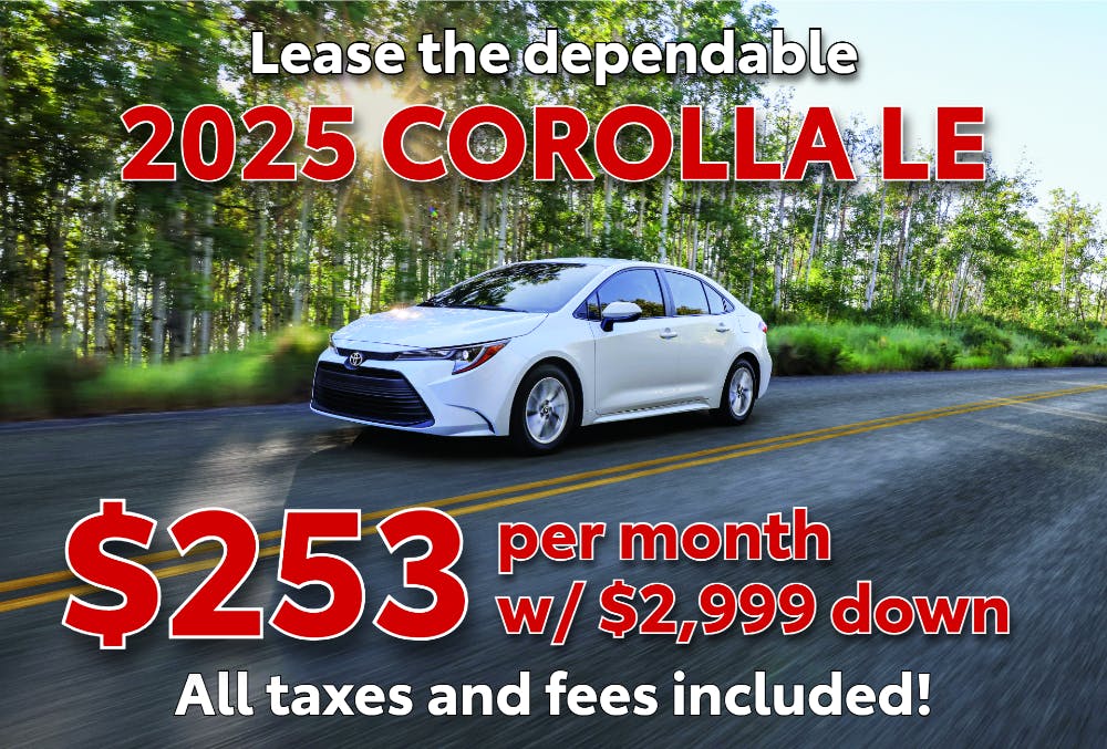 Corolla Special | Wellesley Toyota