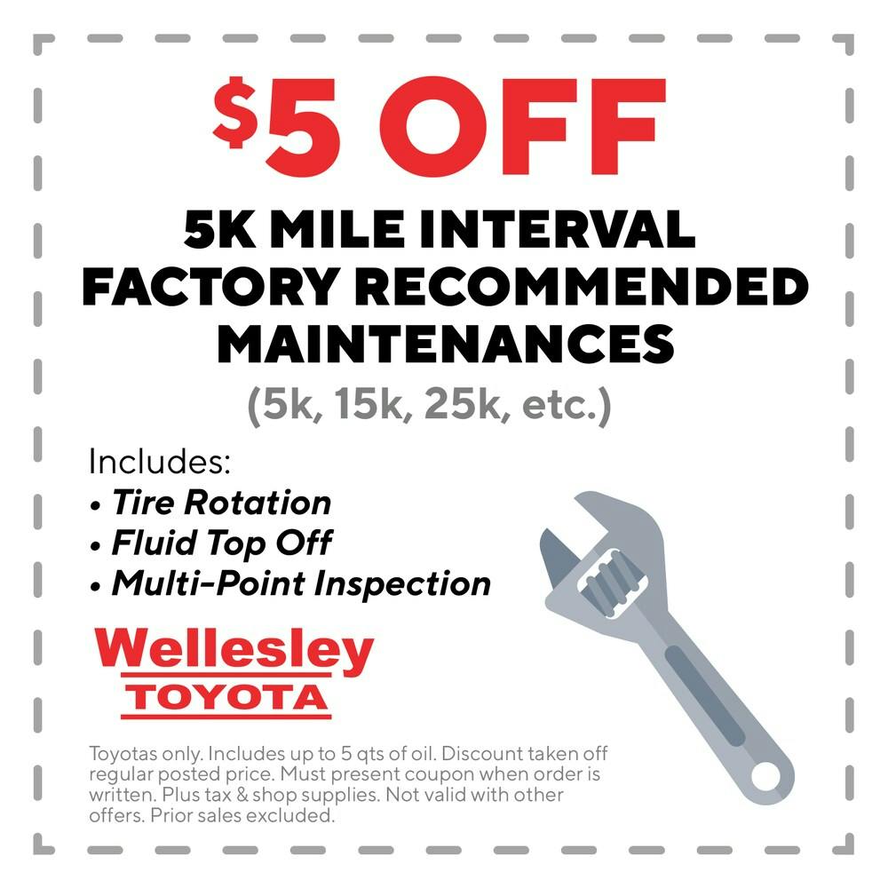 Toyota Service And Parts Specials