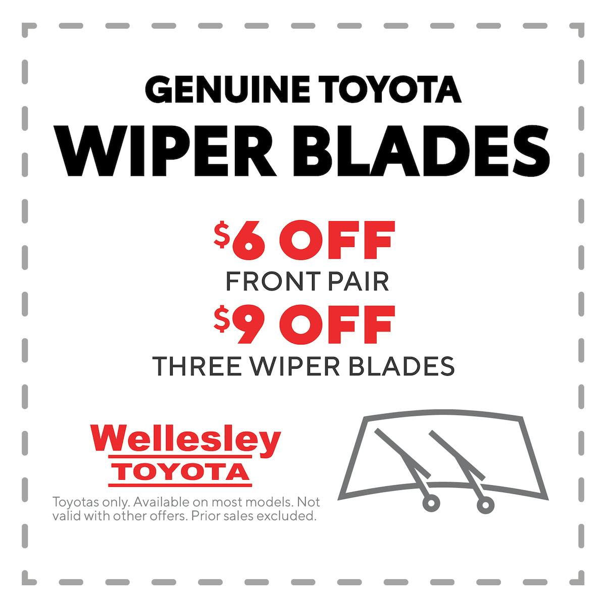 Wiper Special | Wellesley Toyota