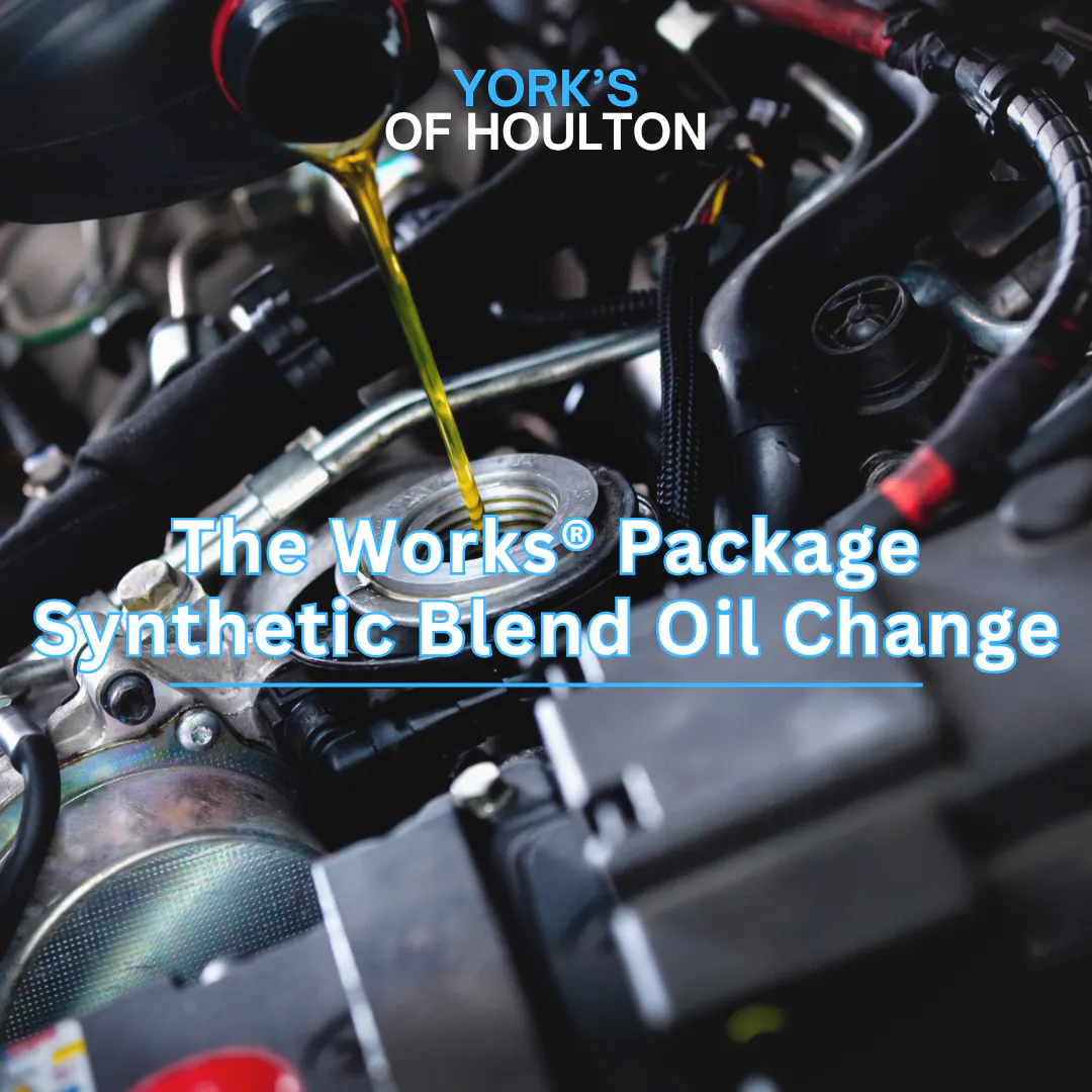 The Works® Package Synthetic Blend Oil Change and More* | York's of Houlton